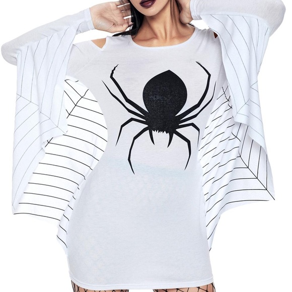 New Womens Spider Halloween Costume XL/XXL - Picture 5 of 8